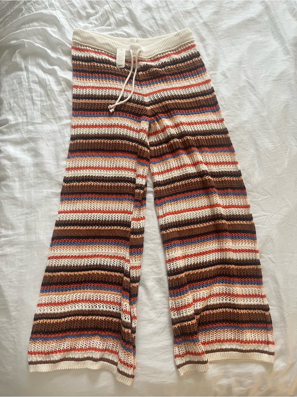 NWT Aerie Crotched Party Pants - 100% Cotton, Size L